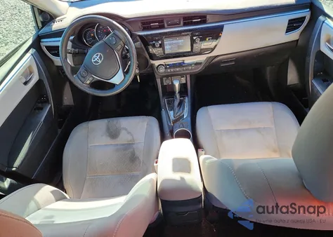 2015 Toyota Corolla L z USA, uszkodzony, nr VIN 2T1BURHE8FC372492